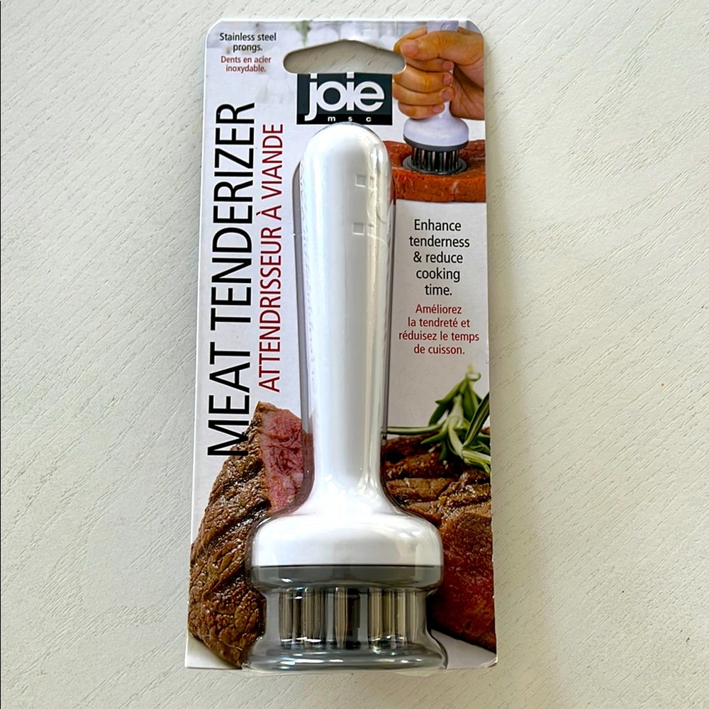 Joie, Meat Tenderizer in White, NEW
